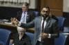 RUTH BONNEVILLE / WINNIPEG FREE PRESS FILES
                                Sport Minister Obby Khan says he&rsquo;s ready to spar &mdash; in the political arena &mdash; following a public spat with NDP Leader Wab Kinew.