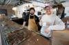 Photos by Mike Deal / Winnipeg Free Press
                                Friends Max Palay (left) and Drew McGillawee have already had success with their new bakery, which is also a pizza shop at night.