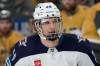 Winnipeg Jets&rsquo; Morgan Barron plays with a bandage after receiving stitches to repair a cut he got during the first period against the Vegas Golden Knights in Game 1 of their Stanley Cup first-round playoff series Tuesday in Las Vegas. (AP Photo/John Locher)