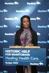 Manitoba Health Minister Audrey Gordon says orthopedic surgeons at Grace Hospital are welcome in her office any time, after the doctors sent a desperate plea for help amid staff shortages and reduced surgical slates. (Tim Smith / The Brandon Sun files)