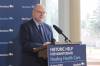Justice Minister Kelvin Goertzen says three new operating rooms at Bethesda Regional Health Centre are expected to open in 2025. (Nicole Buffie / The Carillon)
