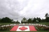 The union representing Defence Department employees says the government dropped the ball by not declaring staff at heating and wastewater plants on several military bases as essential workers. Clouds loom over the main gate at Canadian Forces Base Petawawa, Ont. Monday, Sept. 4, 2006. THE CANADIAN PRESS/Jonathan Hayward