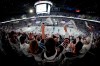 Winnipeg fans celebrate prior to NHL playoff action between the Winnipeg Jets and the Vegas Golden Knights in Winnipeg on Saturday, April 22, 2023. THE CANADIAN PRESS/John Woods