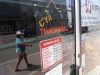 A sign on a small business welcomes shoppers to return the next day, in Ottawa, on Monday, May 18, 2020. Almost a third of Canadian small business owners raised prices in 2022 by more than 10 per cent to offset rising costs, a survey found. THE CANADIAN PRESS/Justin Tang