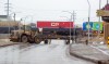Roads will likely remain closed for the next few days as the Canadian Pacific Railway cleans up the site and the integrity of the bridge, which was built in 1912, is assessed. (Mike Deal / Winnipeg Free Press)
