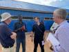SUPPLIED
                                Stefan Epp-Koop (far right) at the hospital in Luuq where malnourished children are treated.