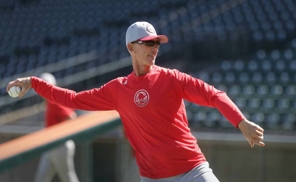 RUTH BONNEVILLE / WINNIPEG FREE PRESS
                                Winnipeg Goldeyes new manager Greg Tagert.