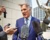 Maxime Bernier told reporters he accepts the fine and is ready to pay. (Mike Deal / Winnipeg Free Press)