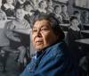 JESSICA LEE / WINNIPEG FREE PRESS
                                Charlie Bittern at the Human Rights Museum at the residential schools display on September 23, 2022.