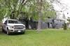 RCMP officers and IIU investigators were on-scene at an apartment at 534 Hazel Bay in Portage La Prairie on May 24, 2023, after police shot an killed an 18-year-old man earlier that day. (Tyler Searle / Winnipeg Free Press)
