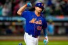 New York Mets' Pete Alonso (20) celebrates as he runs the bases after hitting a after hitting the game winning three-run home run during the tenth inning of a baseball game Wednesday, May 17, 2023, in New York. (AP Photo/Frank Franklin II)