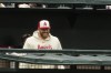 Los Angeles Angels pitcher Sam Bachman smiles in the bullpen during the first inning of a baseball game against the Miami Marlins Friday, May 26, 2023, in Anaheim, Calif. Bachman was promoted by the Los Angeles Angels yesterday, making him the first top-10 pick from the 2021 amateur draft to reach the majors. (AP Photo/Mark J. Terrill)