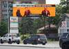 JESSICA LEE / WINNIPEG FREE PRESS
                                A political attack sign near Polo Park featuring Justin Trudeau, Jagmeet Singh and Wab Kinew is photographed June 6, 2023. Reporter: Tom