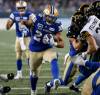 John Woods / THE CANADIAN PRESS
                                RB Brady Oliveira scores a touchdown against the Hamilton Tiger-Cats in the Bombers&rsquo; season-opening victory last Friday.