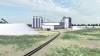 Rendering of the proposed Vivian Sand Facility project in the RM of Springfield (Supplied)