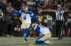THE CANADIAN PRESS FILES/Frank Gunn
                                Winnipeg Blue Bombers kicker Justin Medlock kicks a field goal against the Hamilton Tiger-Cats during the 2019 Grey Cup. Medlock will be the lone member of the Bombers&rsquo; 2023 Hall of Fame Class.