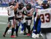 THE CANADIAN PRESS/John Woods
                                B.C. Lions&rsquo; Sione Teuhema celebrates his sack of Winnipeg Blue Bombers quarterback Zach Collaros last Thursday.