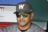 Washington Nationals manager Dave Martinez looks on in the dugout before a baseball game against the Miami Marlins, Saturday, June 17, 2023, in Washington. (AP Photo/Luis M. Alvarez)