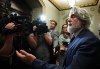 Heritage Minister Pablo Rodriguez speaks to media as he leaves a caucus meeting on Parliament Hill, in Ottawa, Wednesday, June 14, 2023.&nbsp;Rodriguez says he's hopeful that the Liberal government can find a positive outcome with Google and Meta. THE CANADIAN PRESS/Sean Kilpatrick