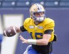 RUTH BONNEVILLE / WINNIPEG FREE PRESS
                                Blue Bombers QB Josh Jones knows he needs to impress in Friday&rsquo;s game against the Saskatchewan Roughriders.