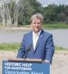 MIKE THIESSEN / WINNIPEG FREE PRESS FILES
                                Environment and Climate Minister Kevin Klein said the province will spend $7.5 million on the city&rsquo;s southwest sewer interceptor project and $433,000 on risk mitigation infrastructure at the D&rsquo;Arcy Sewer Lift Station Monday .