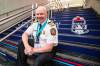 MIKAELA MACKENZIE / WINNIPEG FREE PRESS
                                Winnipeg Fire Paramedic Service Assistant Chief Jay Shaw will climb 40 flights of stairs in full firefighter gear next Saturday.