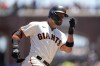 San Francisco Giants' Michael Conforto circles the bases after hitting a two-run home run off Colorado Rockies starting pitcher Connor Seabold in the first inning of a baseball game in San Francisco, Saturday, July 8, 2023. (AP Photo/Eric Risberg)