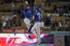 The Toronto Blue Jays announced their spring training schedule for 2024 with 32 games against nine different teams.&nbsp;Jays right fielder George Springer, left, and second baseman Whit Merrifield celebrate after a 6-3 win over the Los Angeles Dodgers in a baseball game in Los Angeles, Monday, July 24, 2023. THE CANADIAN PRESS/AP-Marcio Jose Sanchez
