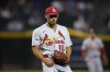 Right-handed reliever Jordan Hicks has arrived in Toronto and is ready to start pitching for the Blue Jays.&nbsp;Hicks celebrates the final out against the Arizona Diamondbacks during the ninth inning of a baseball game in Phoenix, Monday, July 24, 2023. THE CANADIAN PRESS/AP-Ross D. Franklin