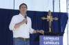 Ohio's Secretary of State Frank LaRose speaks during a 