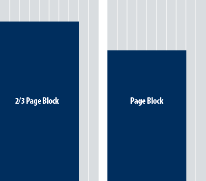 2/3 page block and page block