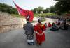 JOHN WOODS / WINNIPEG FREE PRESS
                                People attend a Search The Landfill rally at the Forks in Winnipeg, July 30, 2023.