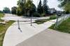 MIKE DEAL / WINNIPEG FREE PRESS
                                The damaged bike path that joins up with Hallet Street in Point Douglas.