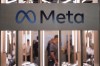 A group of Canadian news publishers and broadcasters are calling on Canada's Competition Bureau to investigate and prohibit Meta from blocking news content on its digital platforms. The META logo is seen at the Vivatech show in Paris in Paris, France, Wednesday, June 14, 2023. THE CANADIAN PRESS/AP-Thibault Camus
