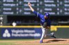 Toronto Blue Jays pitcher Jordan Romano throws during the ninth inning of a baseball game against the Seattle Mariners, Sunday, July 23, 2023, in Seattle. THE CANADIAN PRESS/AP-Caean Couto