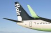 The tail section of a Flair Airlines plane is seen in this undated handout photo. THE CANADIAN PRESS/HO-Flair Airlines *MANDATORY CREDIT*