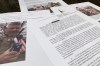 FILE - This photo shows part of the Justice Department's statement of facts in the complaint and arrest warrant for Christopher Worrell. Authorities are searching for Christopher Worrell, a member of the Proud Boys extremist group who disappeared days before his sentencing in a U.S. Capitol riot case, where prosecutors are seeking more than a decade in prison, according to a warrant made public Friday, Aug. 18, 2023. (AP Photo/Jon Elswick, File)