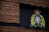 The RCMP is looking at easing a policy that requires front-line officers and many other employees to refrain from recreational cannabis use for four weeks before duty. The RCMP logo is seen outside Royal Canadian Mounted Police 