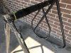 ERIK PINDERA / WINNIPEG FREE PRESS
A damaged bike rack at Dominion Centre in St. Boniface on Wednesday.