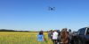 SUPPLIED
                                A drone demonstration takes place at Innovation Farms in July. The farm EMILI uses it for testing new agricultural technology.
