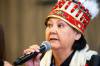 MIKAELA MACKENZIE / WINNIPEG FREE PRESS FILES
                                AMC and Elections Manitoba were looking for ways to improve voter turnout and remove barriers to democratic process, Grand Chief Cathy Merrick said Wednesday.