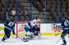 SUPPLIED PHOTO
                                Winnipeg Jets goalie Thomas Milic foils a Vancouver Canucks shooter Sunday in Penticton, B.C.