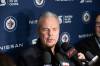 BROOK JONES / WINNIPEG FREE PRESS
                                Winnipeg Jets general manager Kevin Cheveldayoff insists he&rsquo;s focused on living in the moment when it comes to his hockey club as it enters a defining NHL season.