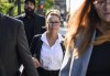 Tamara Lich arrives for her trial at the courthouse in Ottawa, on Monday, Sept. 11, 2023.&nbsp;The Facebook page of the 