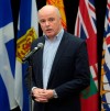Newfoundland and Labrador's health minister&nbsp;Tom Osborne announced he's heading to Saskatchewan to recruit health-care workers, on the same say recruiters from the prairie province are attempting to lure workers away from St. John's. Osborne is shown in this Tuesday, December 17, 2019 file photo. THE CANADIAN PRESS/Adrian Wyld