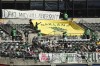 Oakland Athletics fans hold banners during the seventh inning of a baseball game against the Detroit Tigers at Oakland Coliseum in Oakland, Calif., Sunday, Sept. 24, 2023. (Scott Strazzante/San Francisco Chronicle via AP)