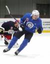 RUTH BONNEVILLE / WINNIPEG FREE PRESS
                                Forward David Gustaffson made changes to his off-season training regimen that are paying off as he vies for the 13th forward spot on the Jets.
