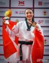 Winnipeg&rsquo;s Skylar Park just might be an 2024 Olympic favourite after claiming a gold medal in the women&rsquo;s 57-kilogram final Tuesday at the Taiyuan World Taekwondo Grand Prix in China. (Supplied)