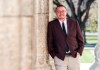 Manitoba NDP legislature member Logan Oxenham is photographed outside the legislature building in Winnipeg on Tuesday, Sept. 12, 2023. Oxenham was elected for the first time to the Manitoba legislature in the Oct. 3 provincial election. THE CANADIAN PRESS/John Woods