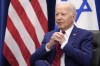 FILE - President Joe Biden listens as he meets with Israeli Prime Minister Benjamin Netanyahu in New York, Sept. 20, 2023. (AP Photo/Susan Walsh, File)